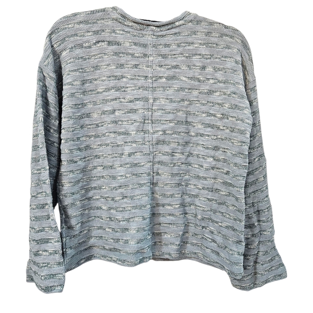 NWT Madewell Crewneck Long-Sleeve Knit Tee in Stripe Size S - Picture 6 of 6